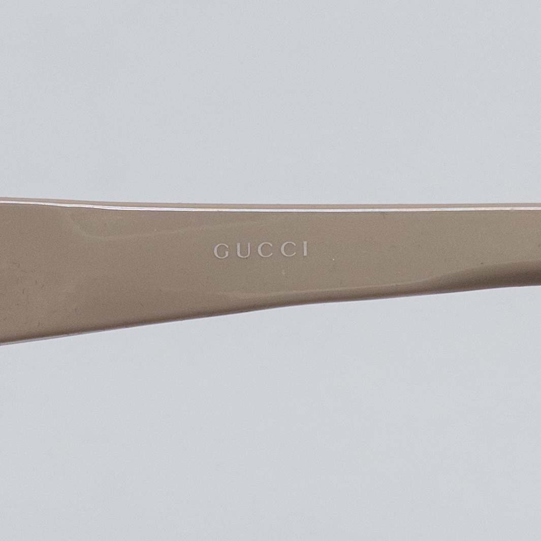 Gucci Studded Shield Sunglasses