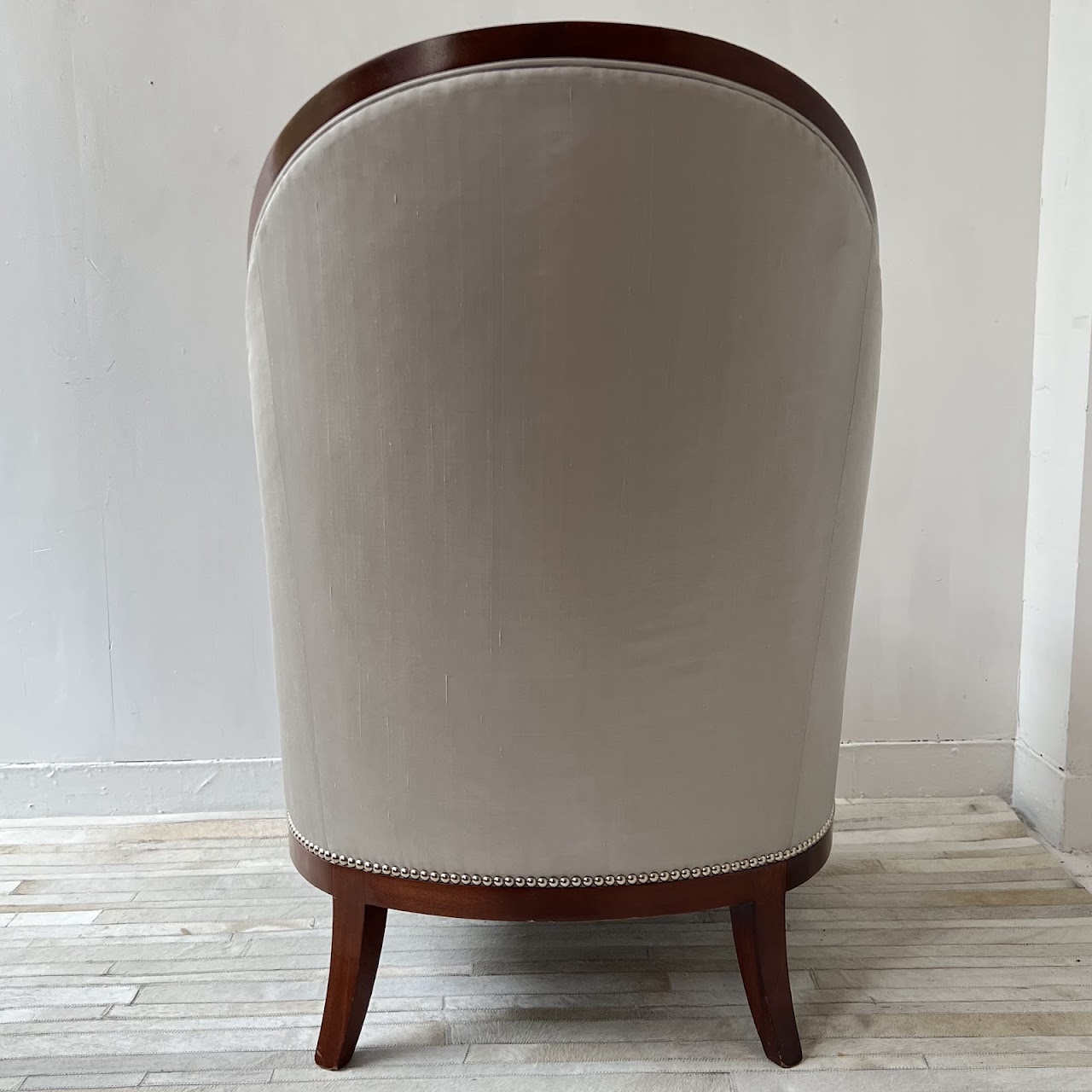 Ralph Lauren Home Silk Bergère Chair