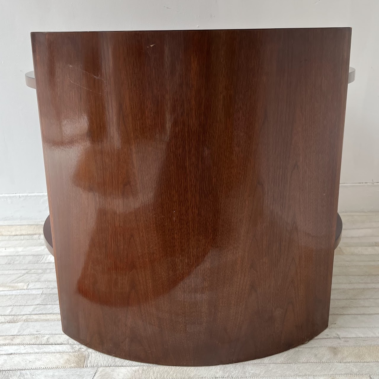 Ralph Lauren American Mahogany Vintage Drum Table