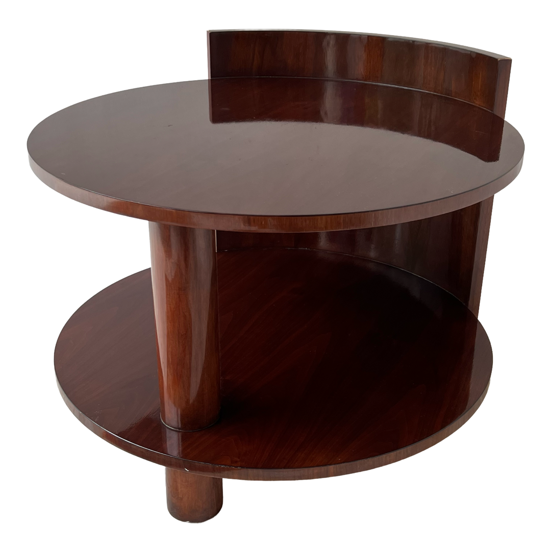 Ralph Lauren American Mahogany Vintage Drum Table