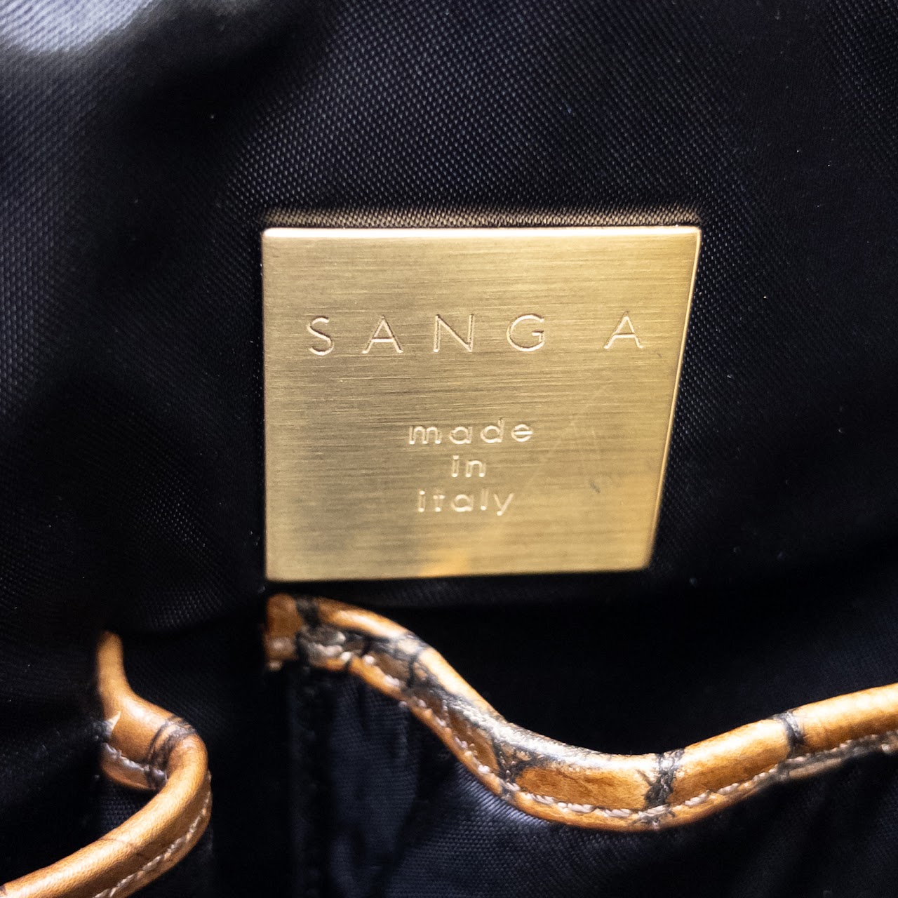 Sang A Textured Leather Tote Bag