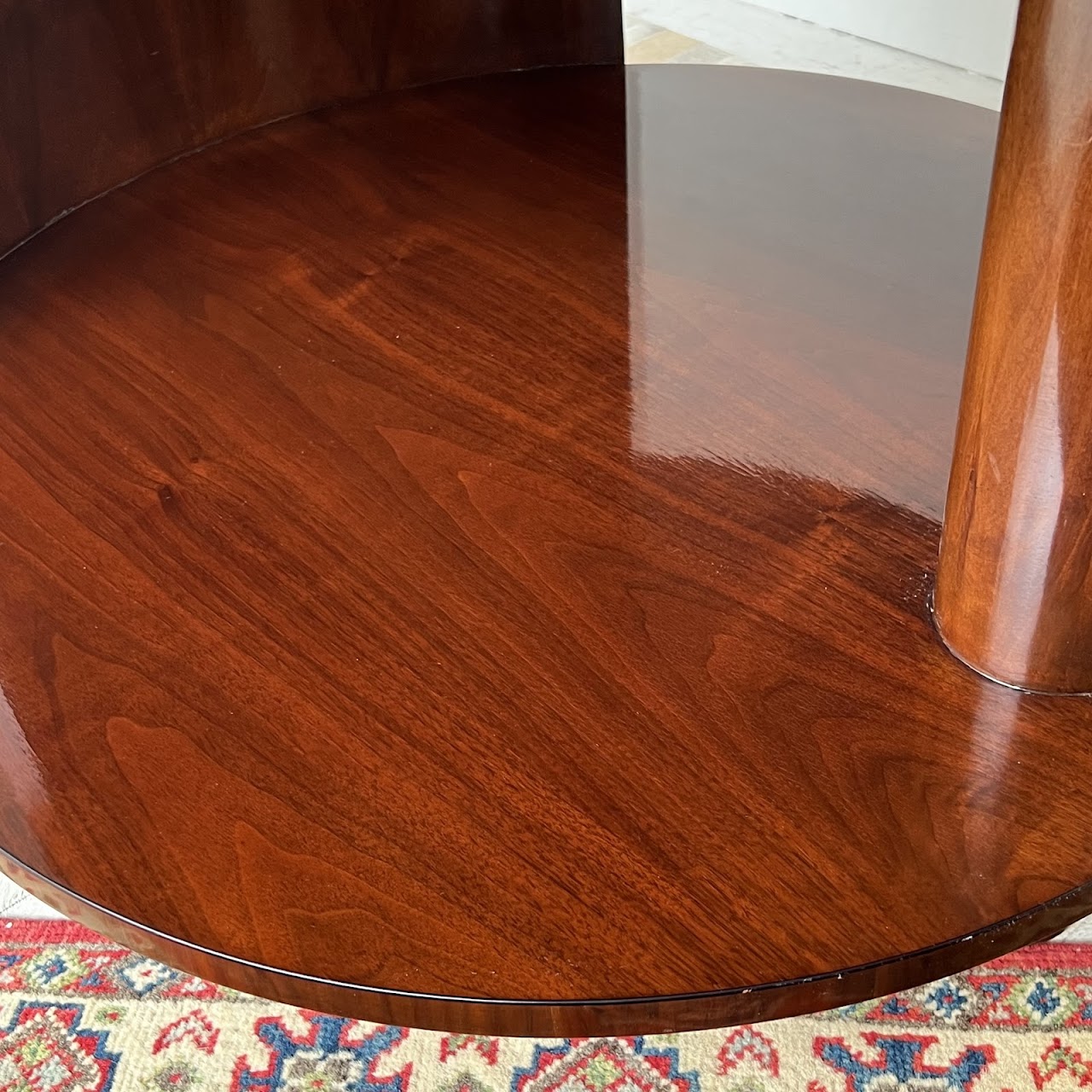 Ralph Lauren American Mahogany Vintage Drum Table