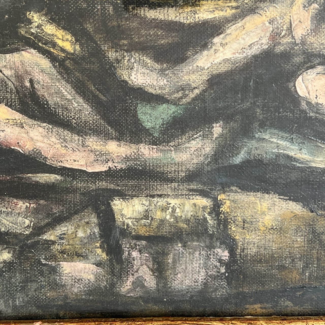 Ernst Ludwig Kirchner Signed Modernist Oil Painting