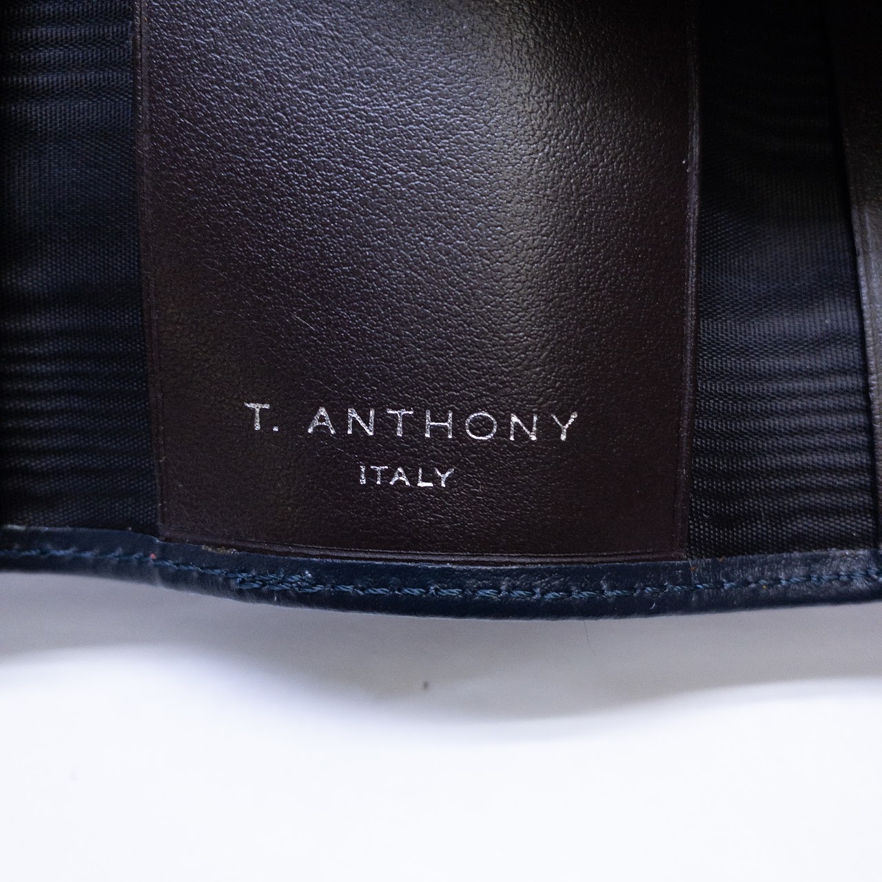 T. Anthony Tri-Fold Leather Key Case