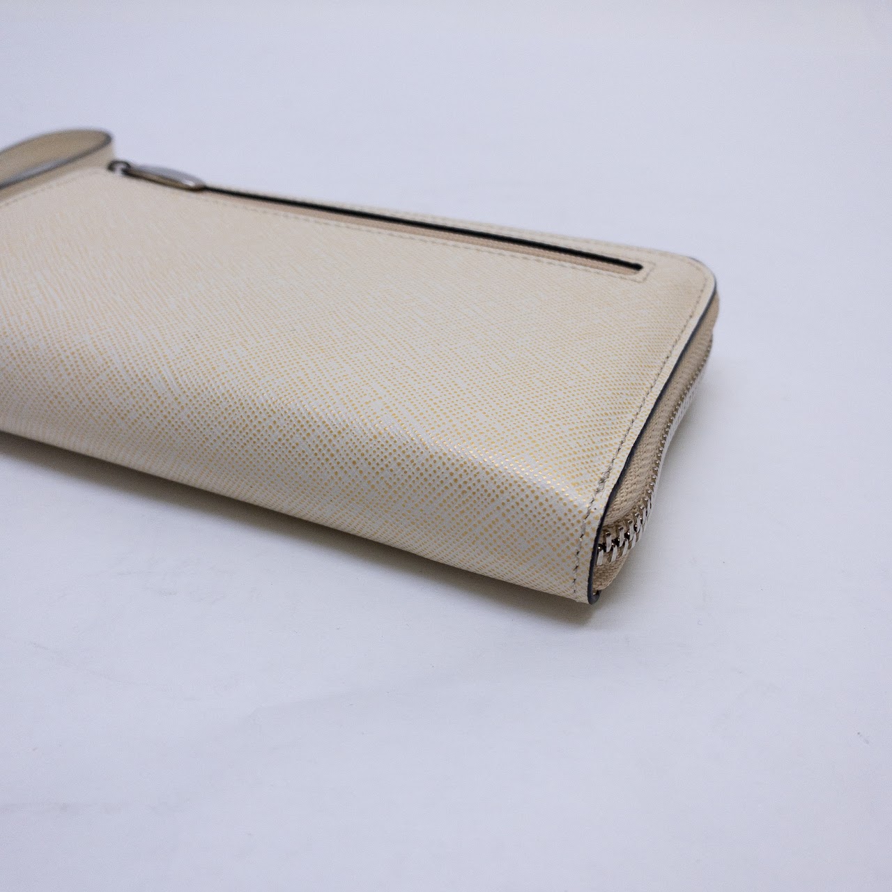 T. Anthony Ivory Leather  Wallet