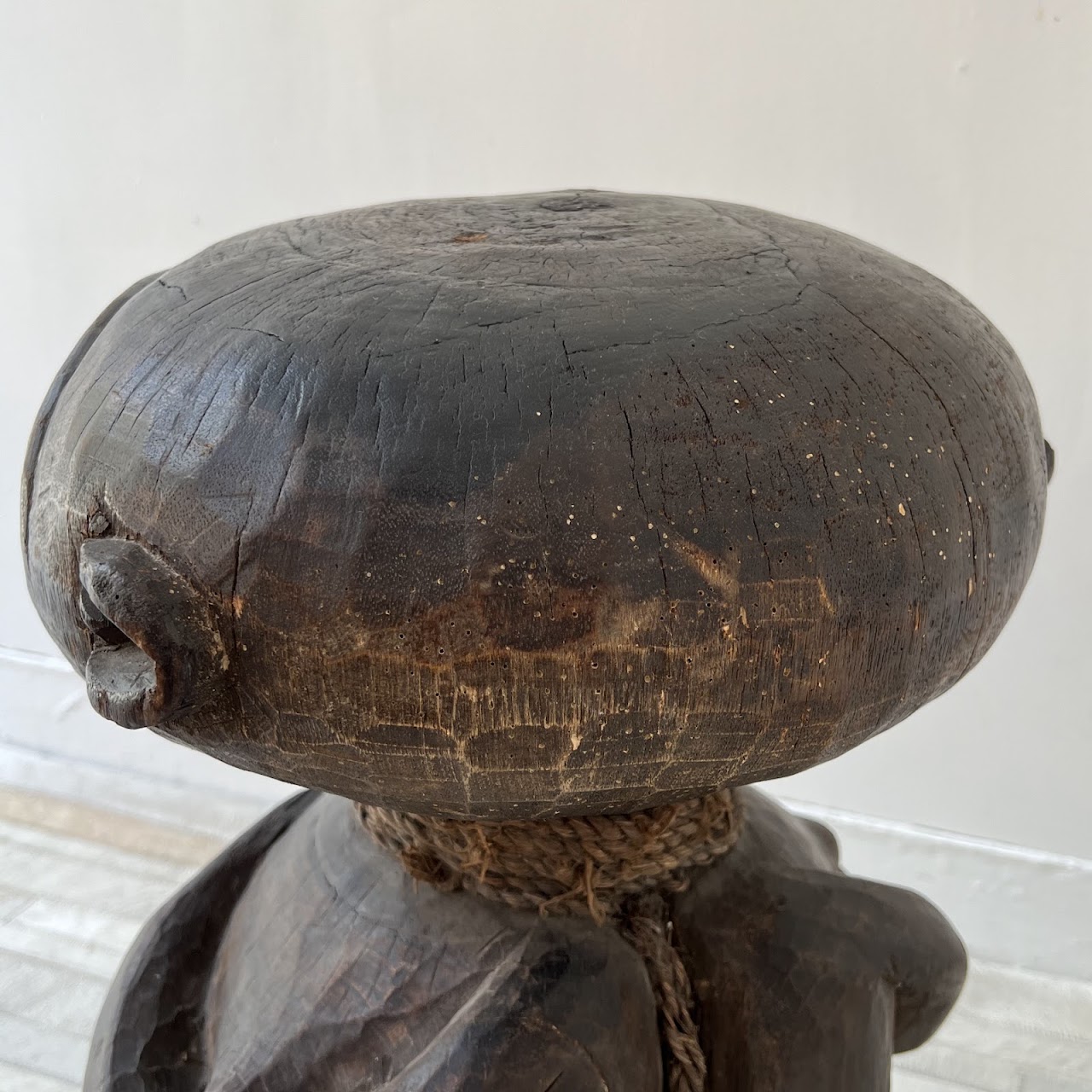 Tikar Camaroonian Ancestor Figure Wood Carving