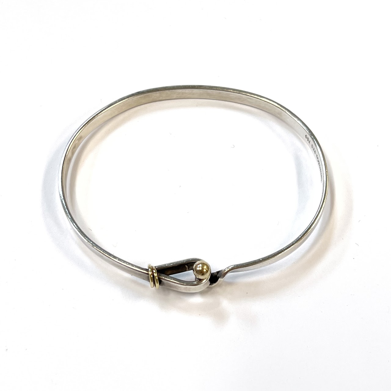 Tiffany & Co. 18K and Sterling Silver Bangle