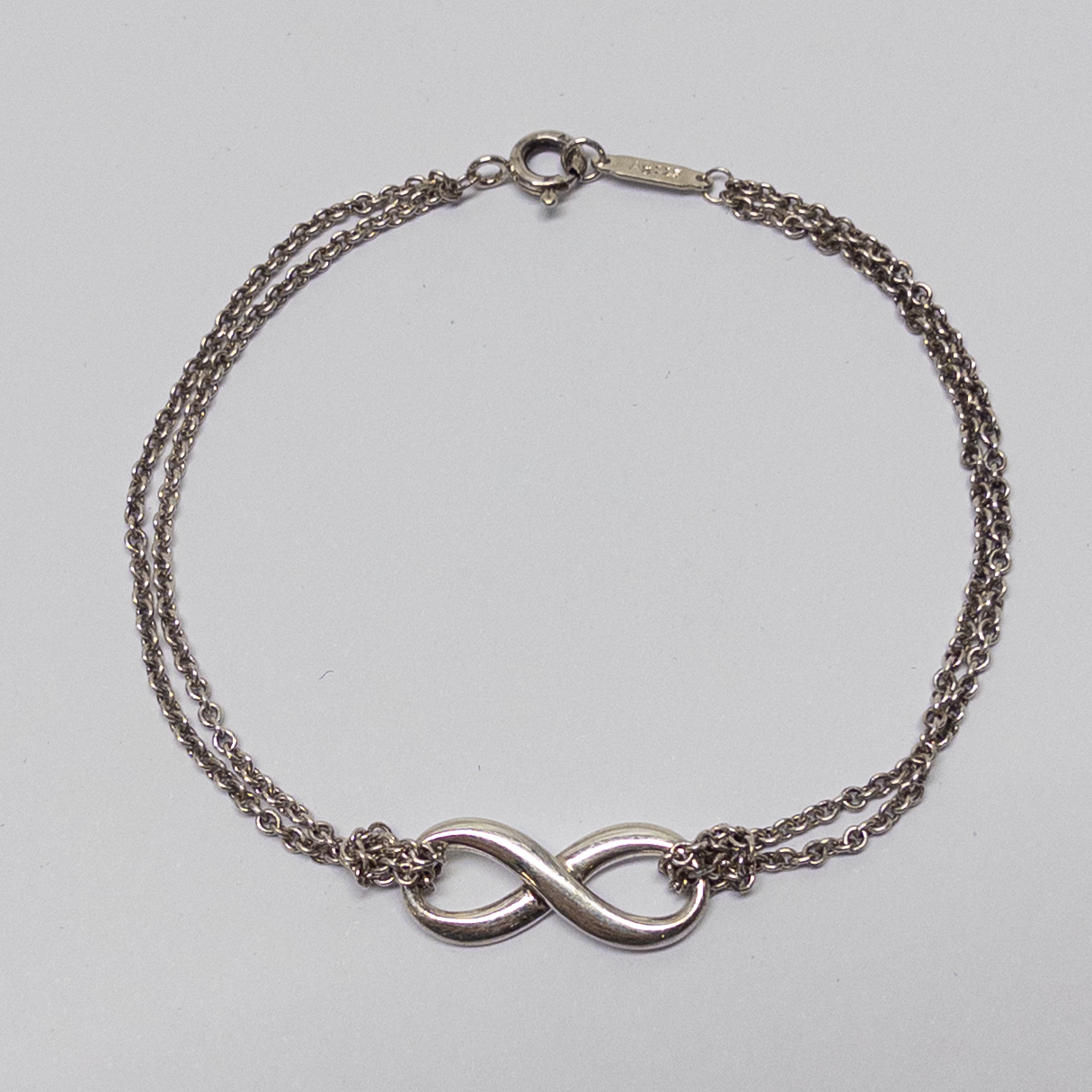 Tiffany & Co. Sterling Silver Infinity Bracelet