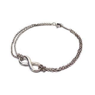 Tiffany & Co. Sterling Silver Infinity Bracelet