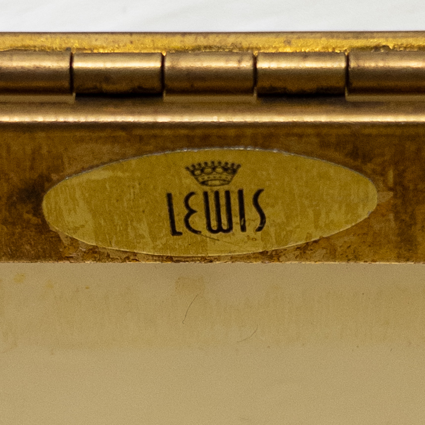 Lewis 1960's Acrylic Hard Case Handbag