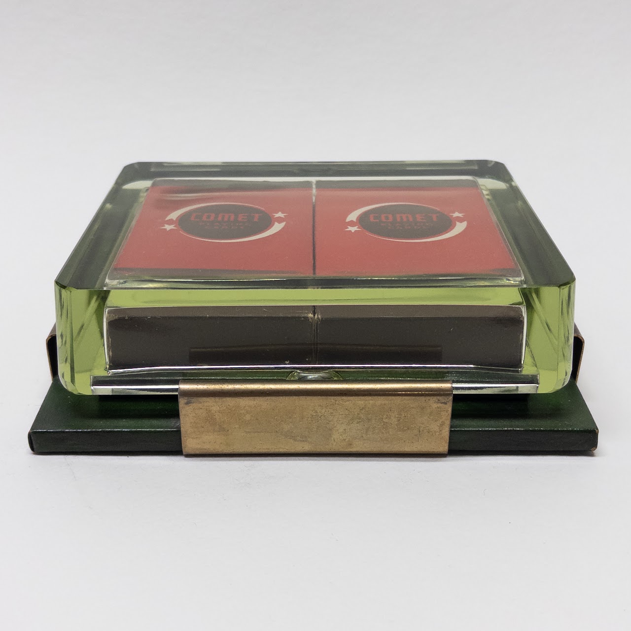 1940's Comet Playing Cards and Ashtray Bridge Table Set