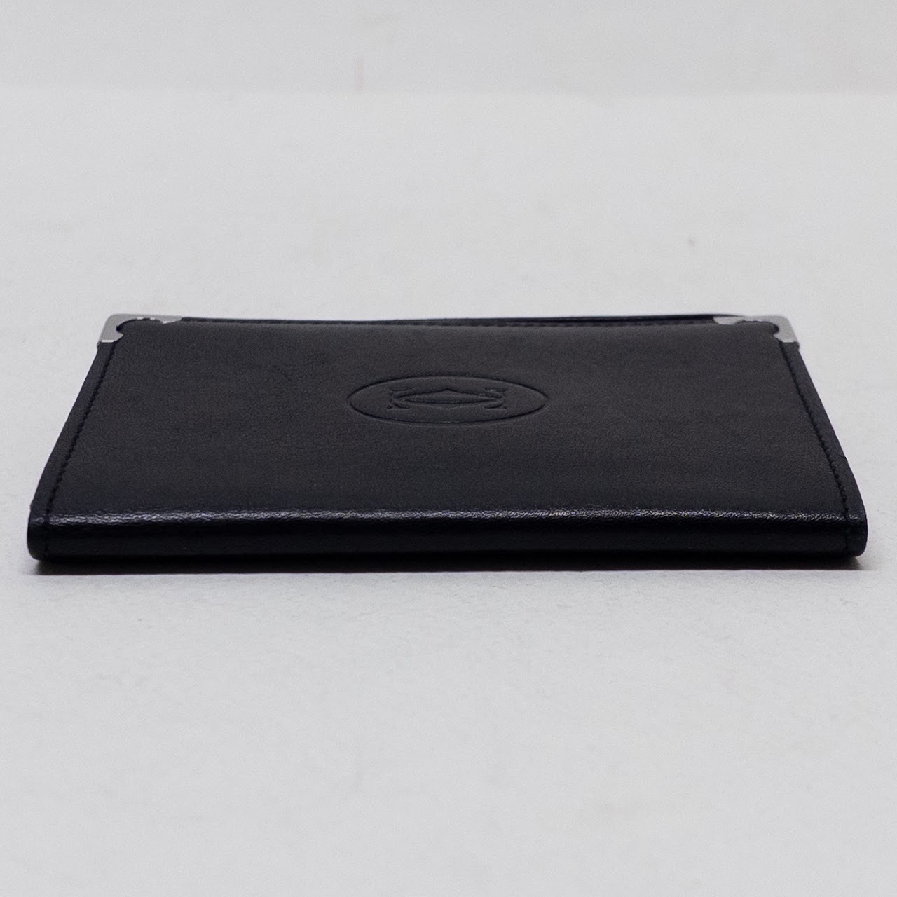 Cartier Calfskin Credit and Business Card Bi-Fold Wallet