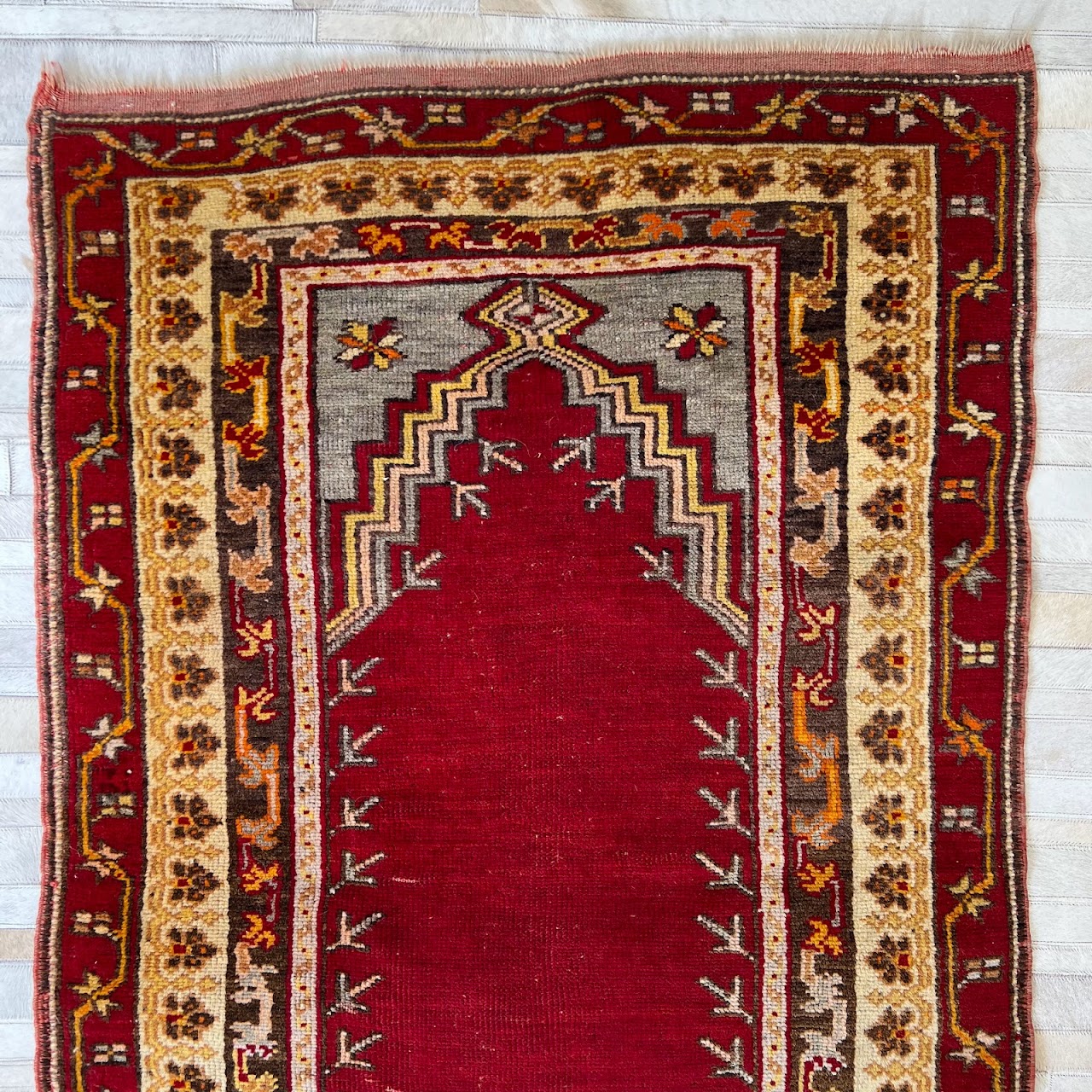 Turkish Wool Prayer Rug