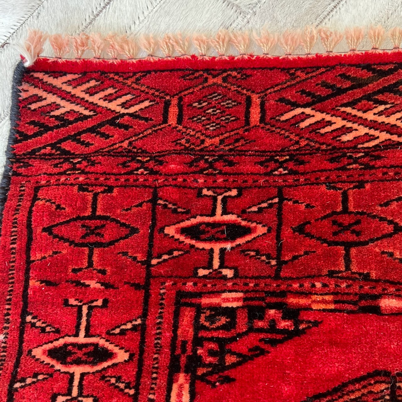 Wool Bokhara Area Rug