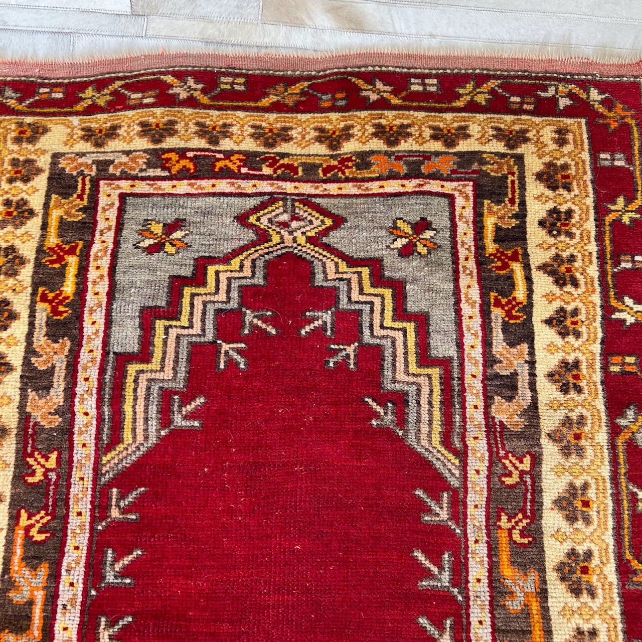 Turkish Wool Prayer Rug