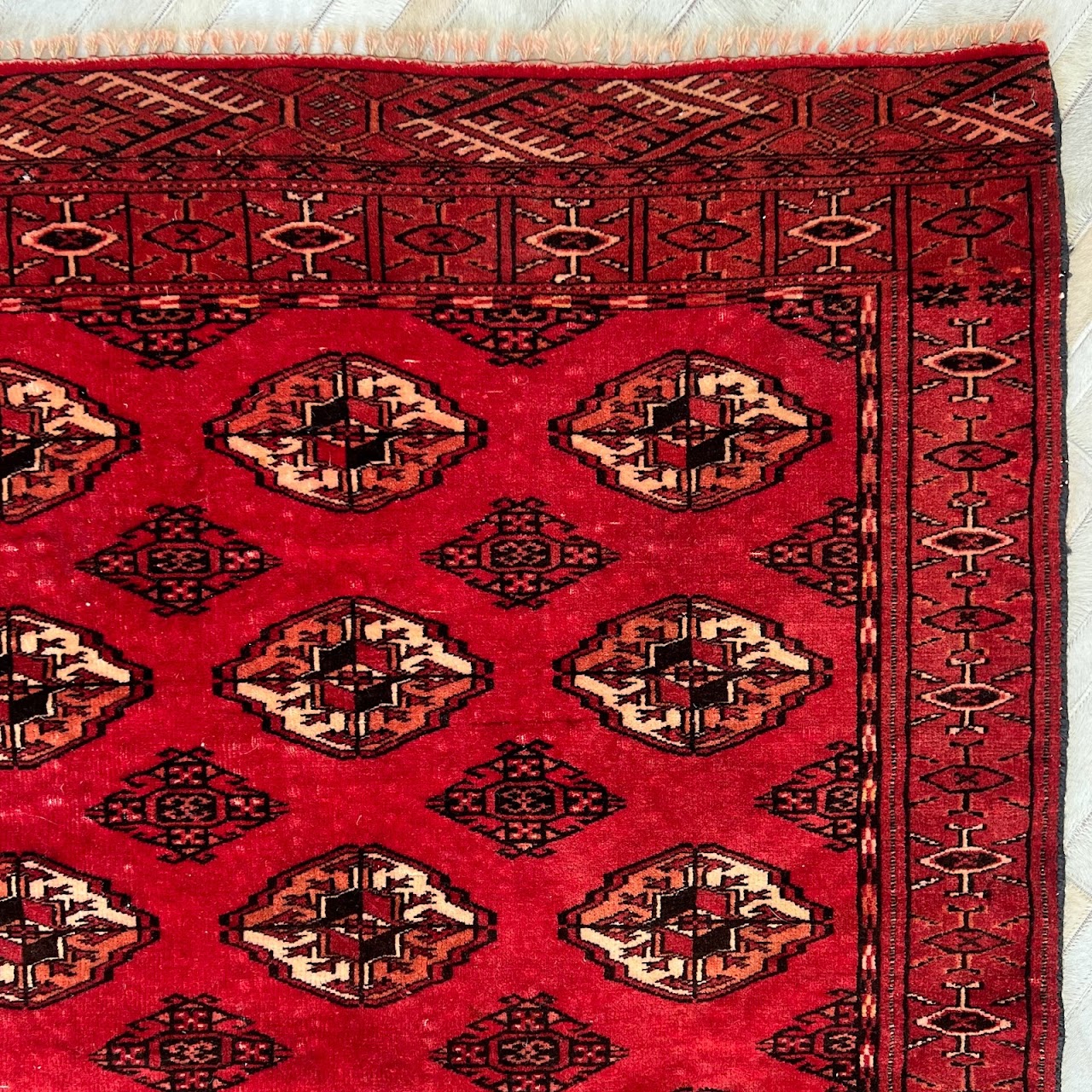 Wool Bokhara Area Rug