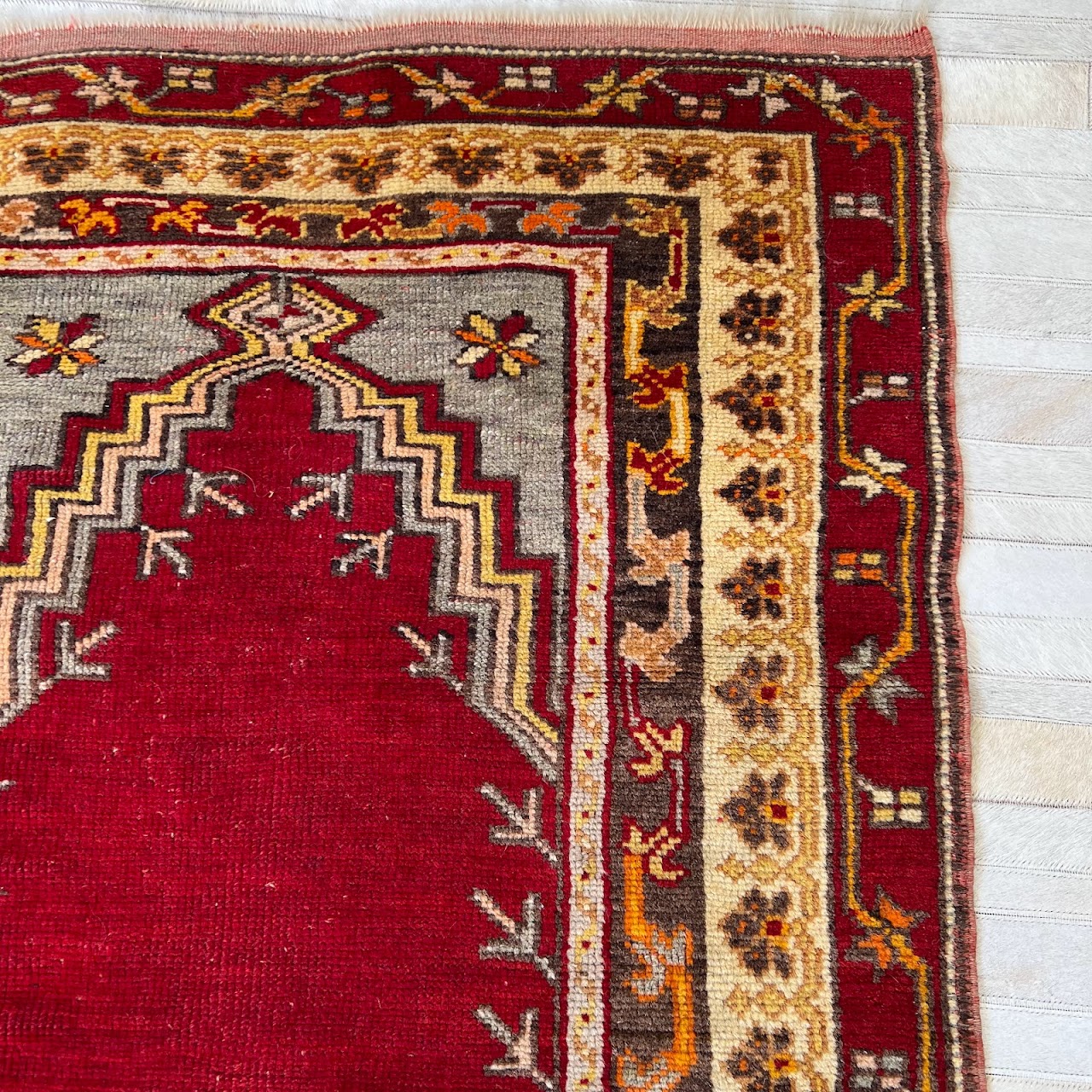 Turkish Wool Prayer Rug