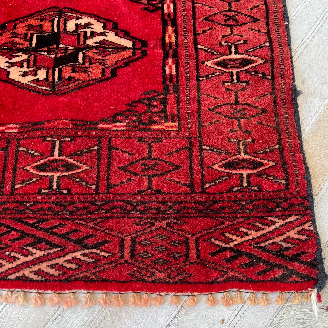 Wool Bokhara Area Rug