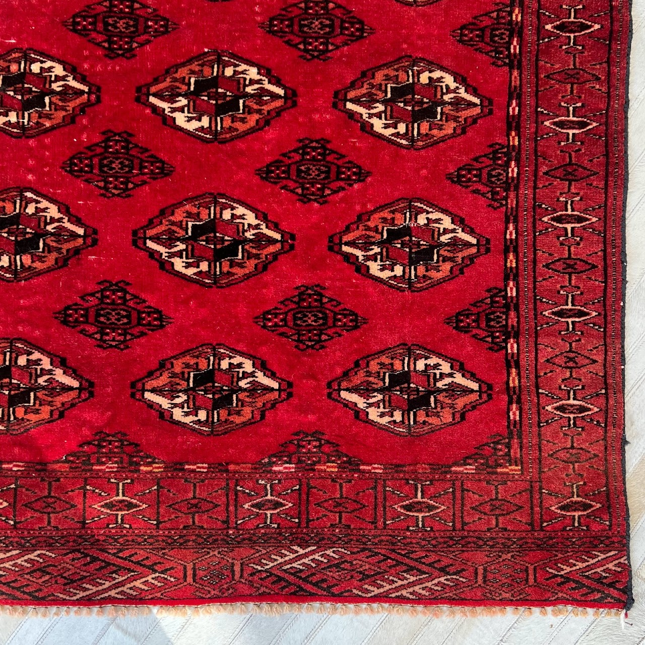 Wool Bokhara Area Rug