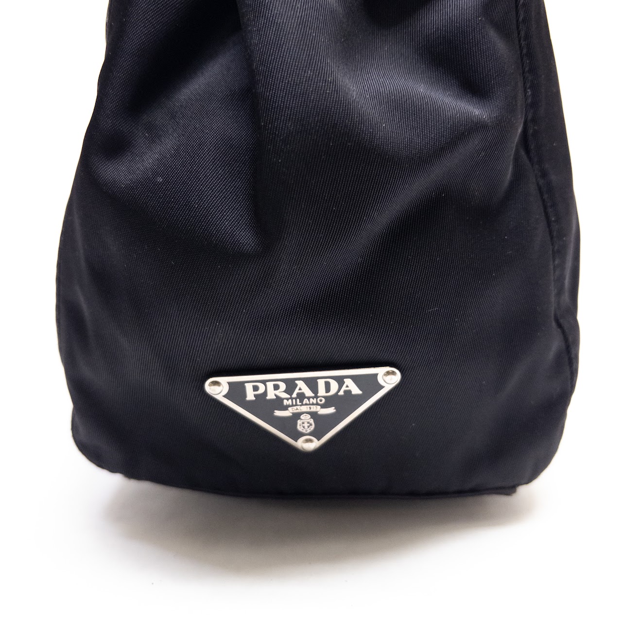 Prada Nylon & Leather Tessuto Shoulder Bag