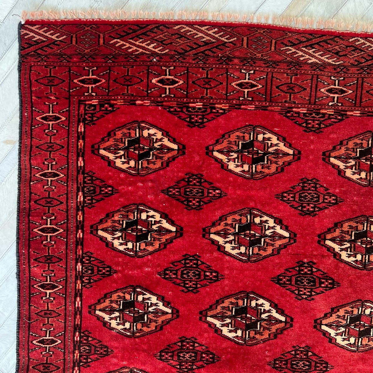 Wool Bokhara Area Rug