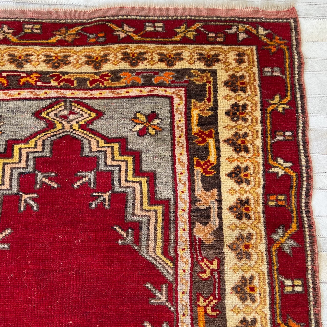 Turkish Wool Prayer Rug