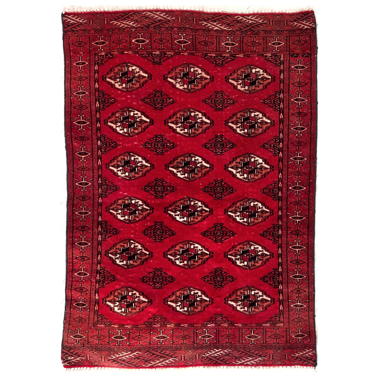 Wool Bokhara Area Rug