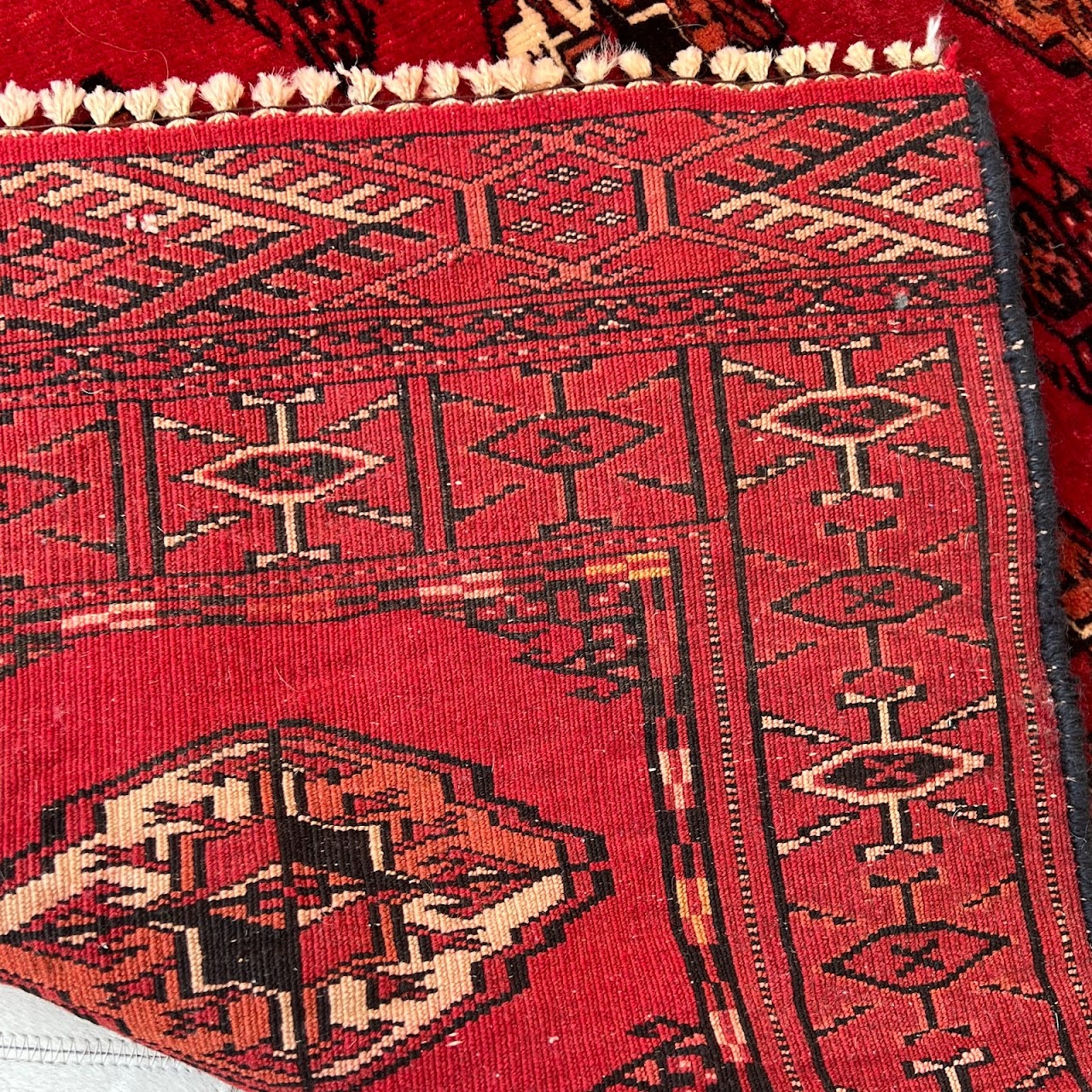 Wool Bokhara Area Rug