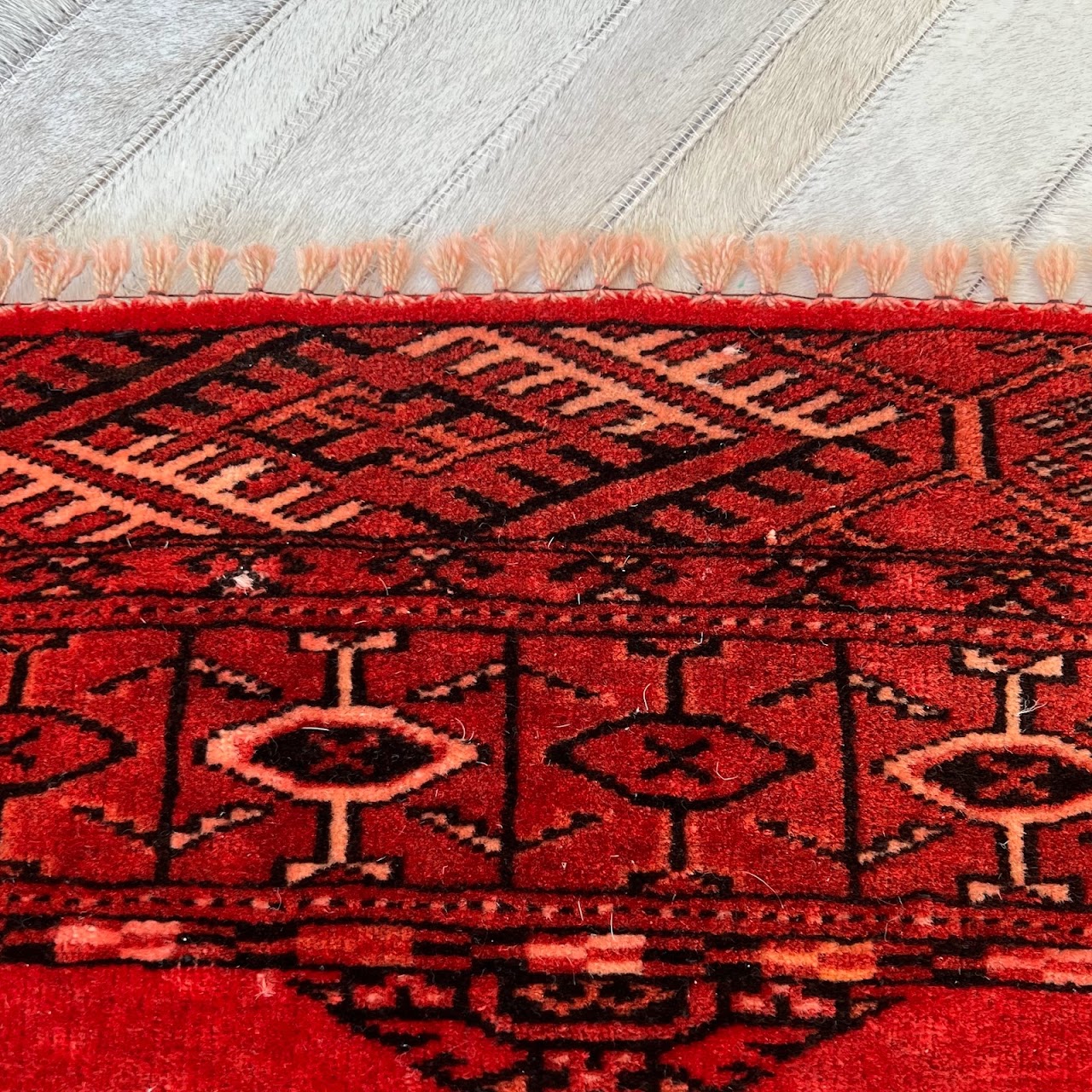 Wool Bokhara Area Rug