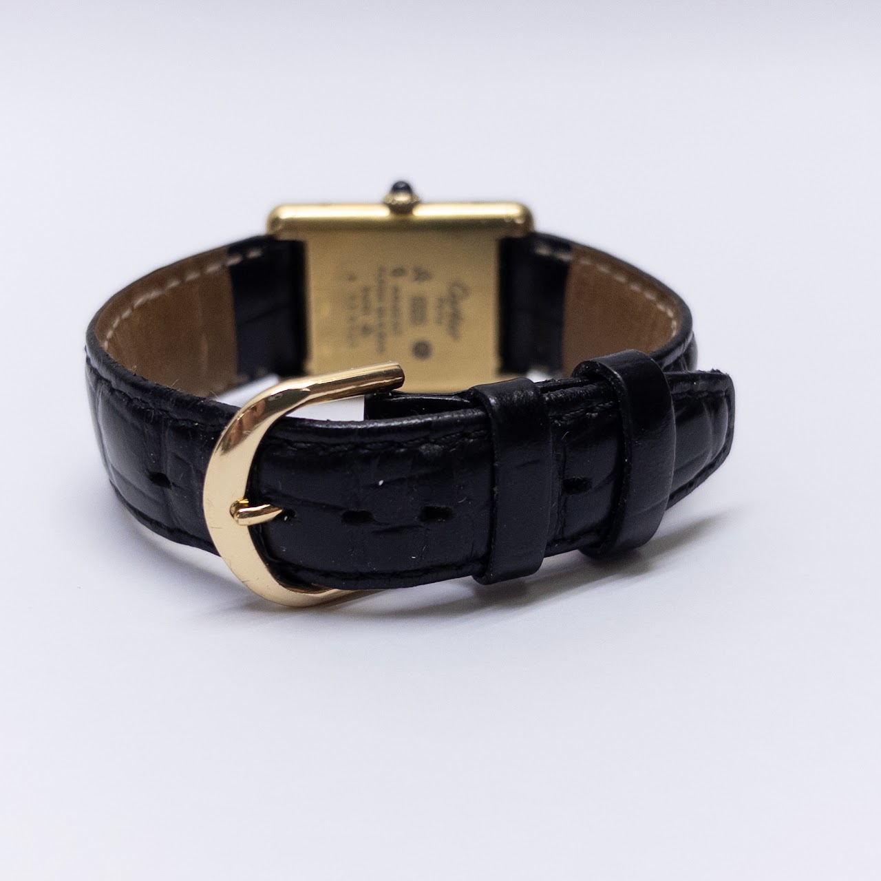 Must de Cartier Vintage Vermeil Tank Wristwatch