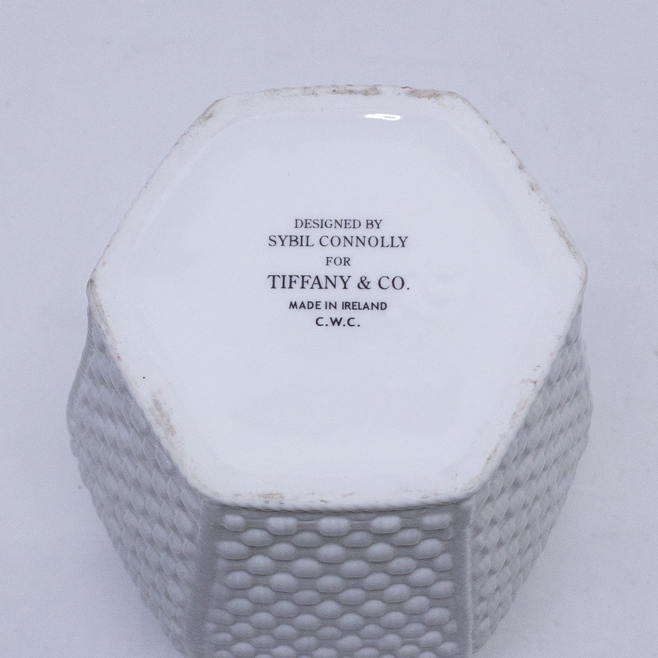 Tiffany & Co. x Sybil Connolly Basketweave Vase