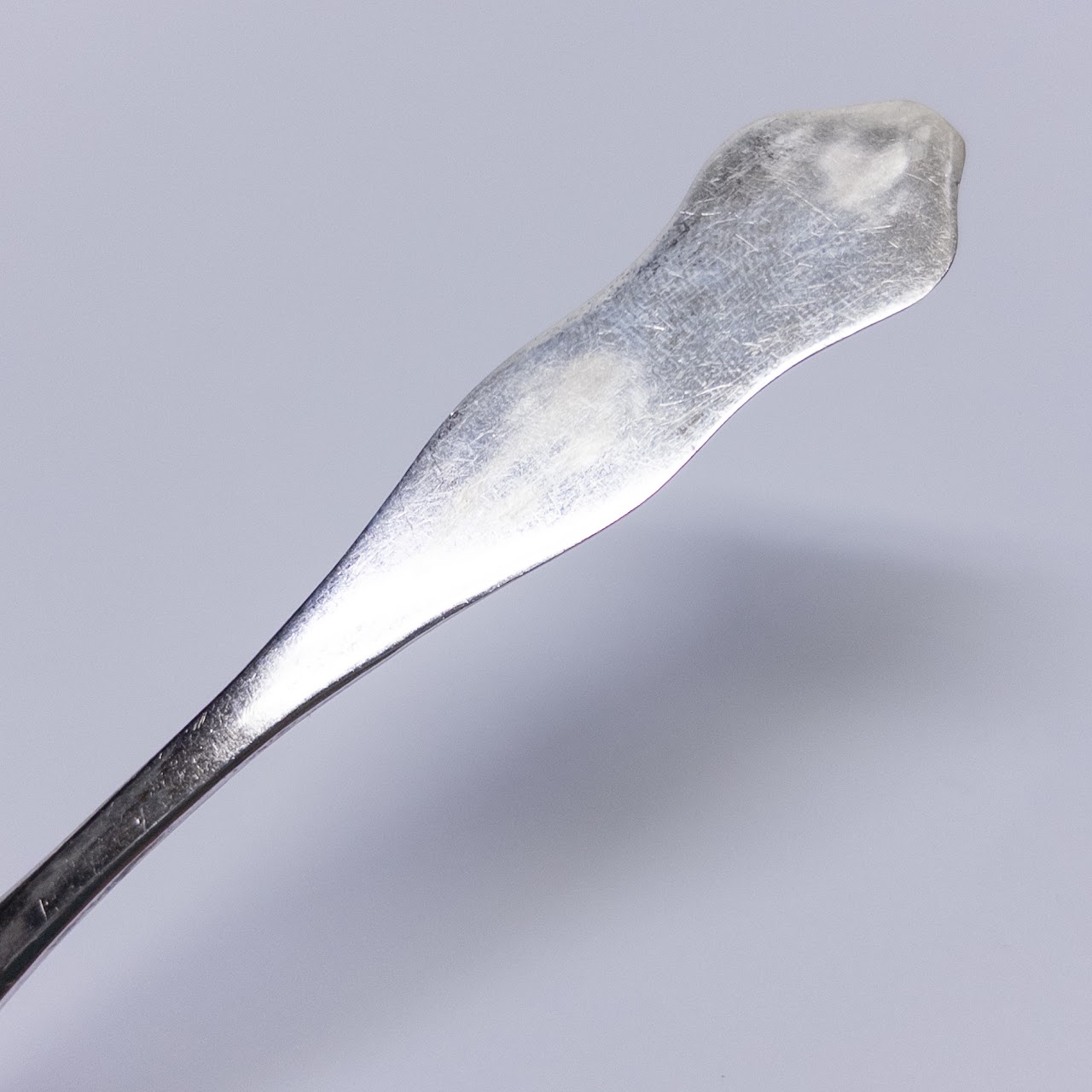 Twelve 800 Silver Pointed Merklein Spoons