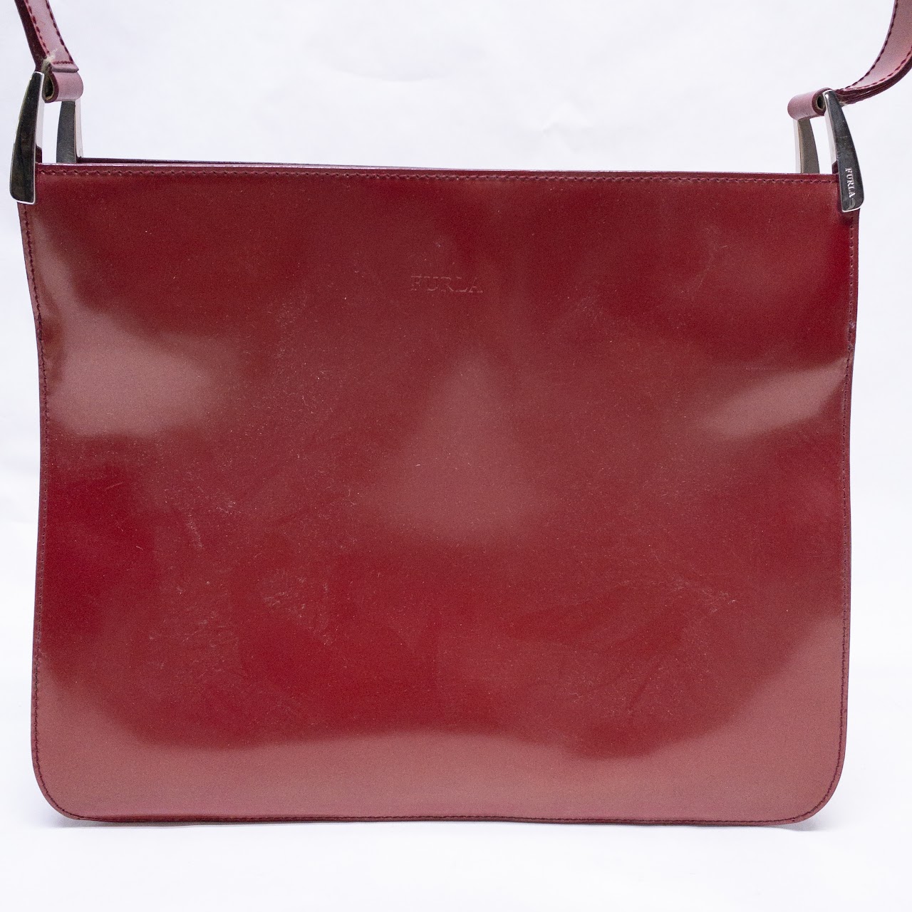 Furla Patent Leather Shoulder Bag