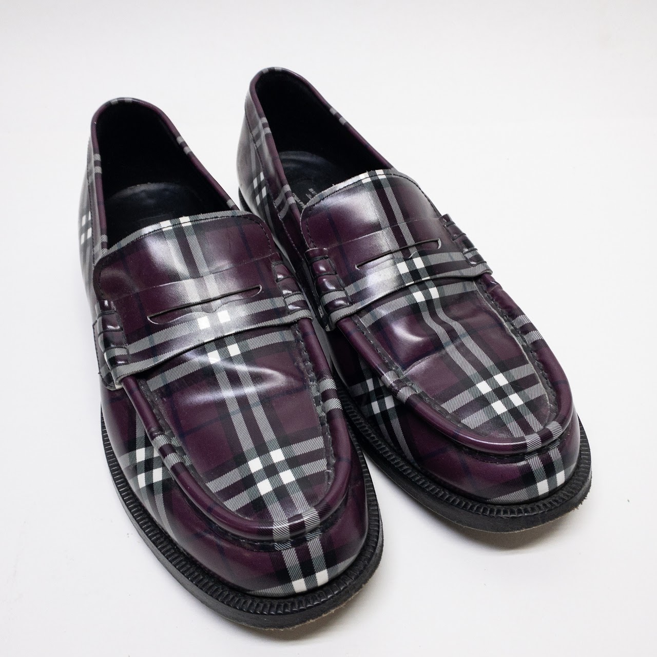 Burberry x Gosha Rubchinskiy Nova Check Coin Loafers