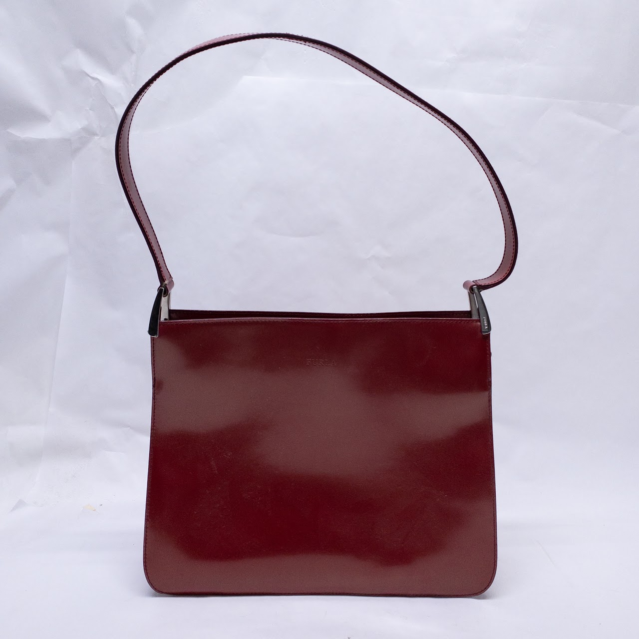 Furla Patent Leather Shoulder Bag