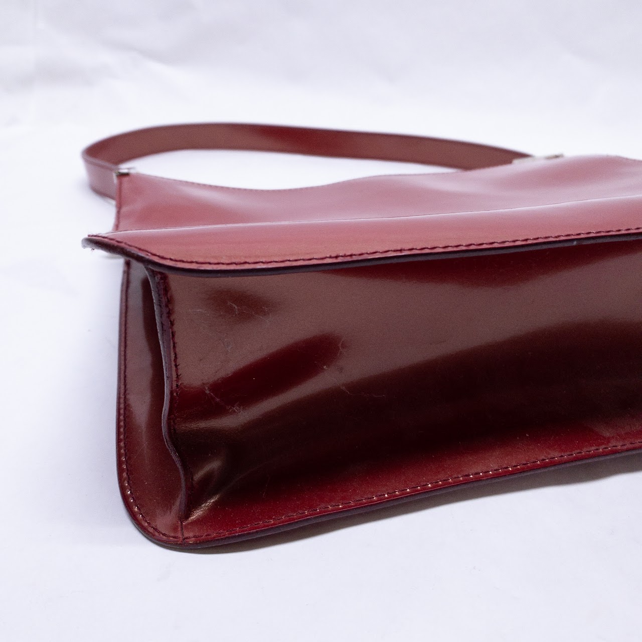 Furla Patent Leather Shoulder Bag