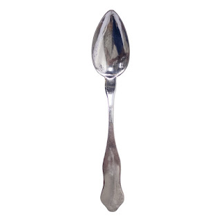 Twelve 800 Silver Pointed Merklein Spoons