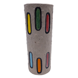 Mid-Century Modern Studio Ceramic Vase