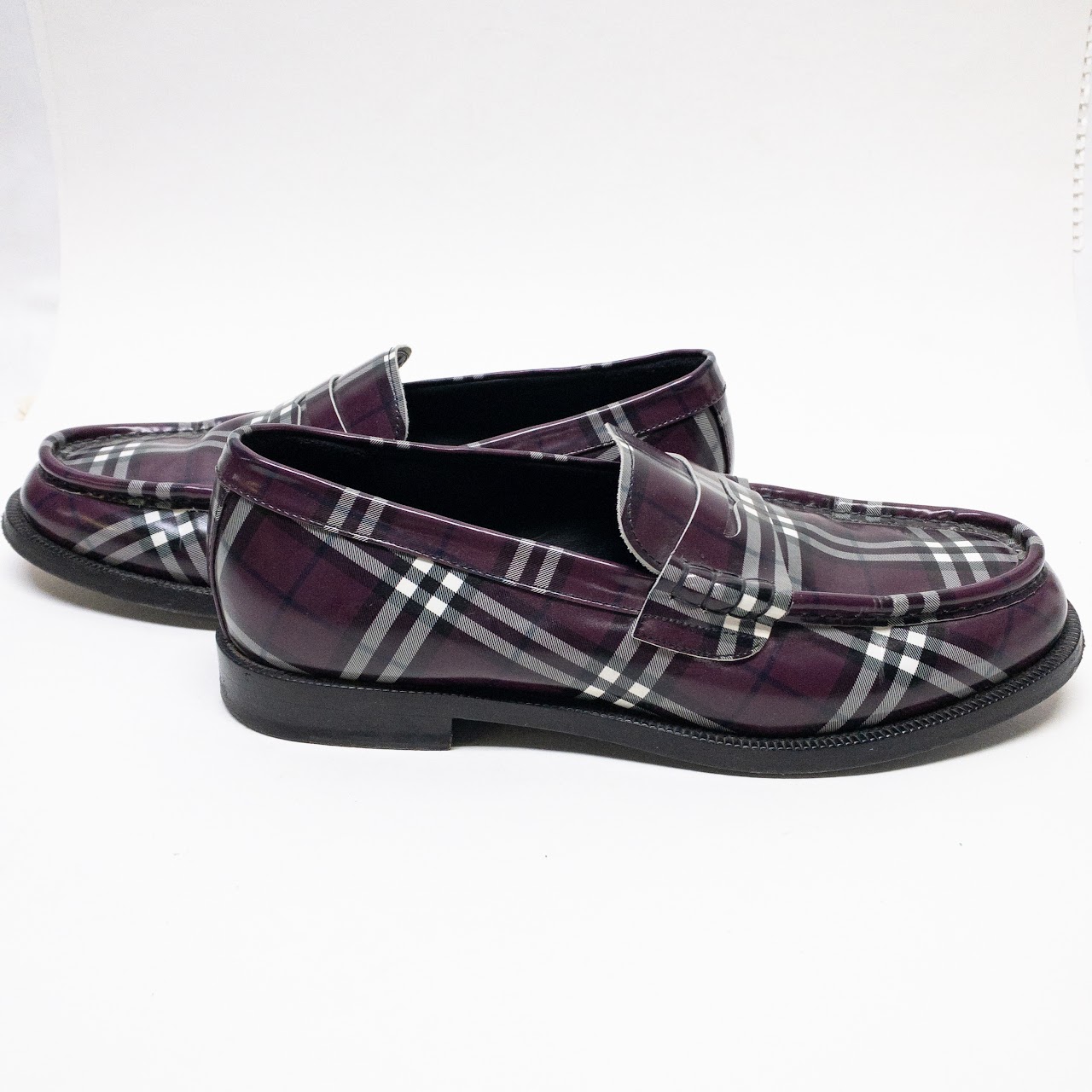 Burberry x Gosha Rubchinskiy Nova Check Coin Loafers