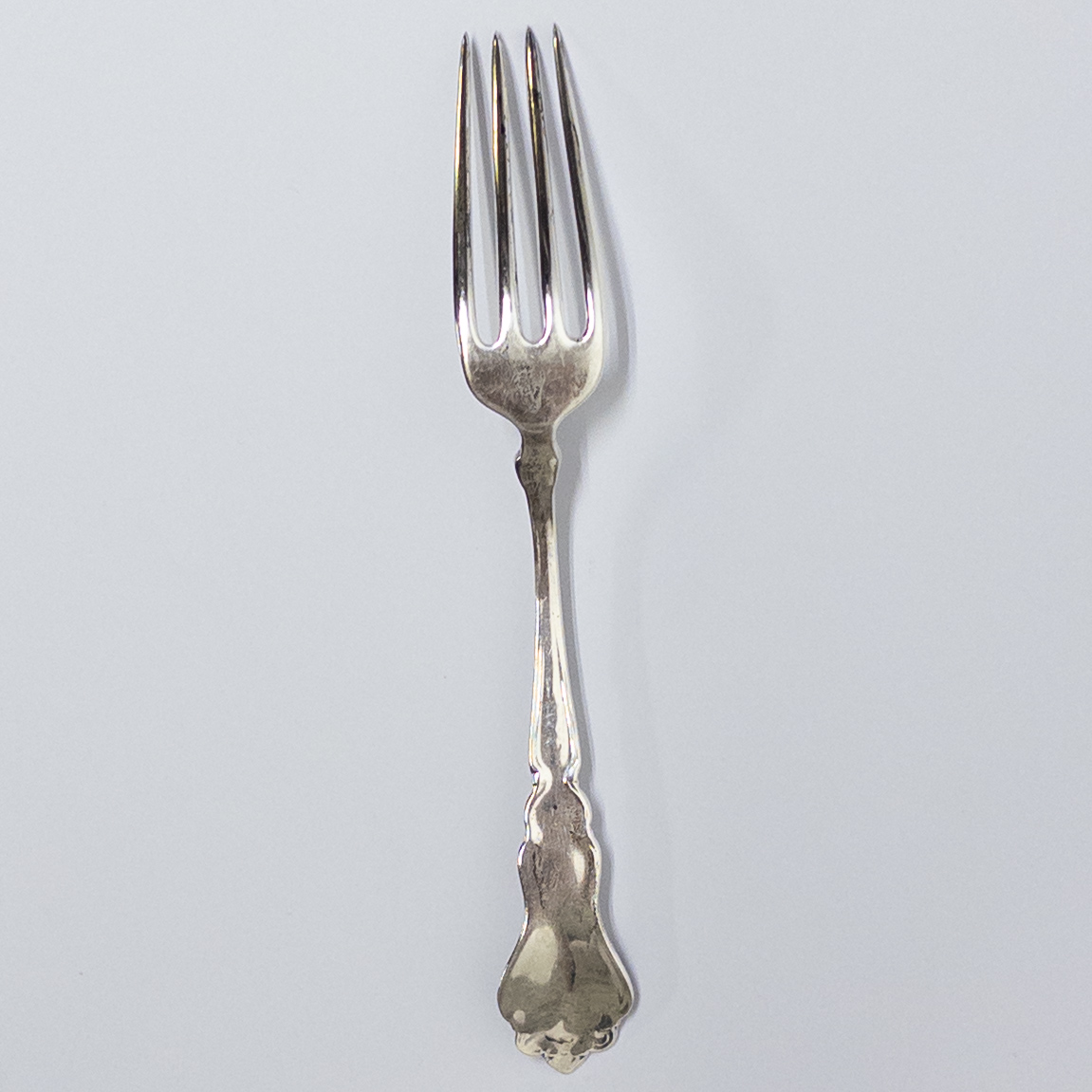 Ten Sterling Silver Paye & Baker Dessert Forks