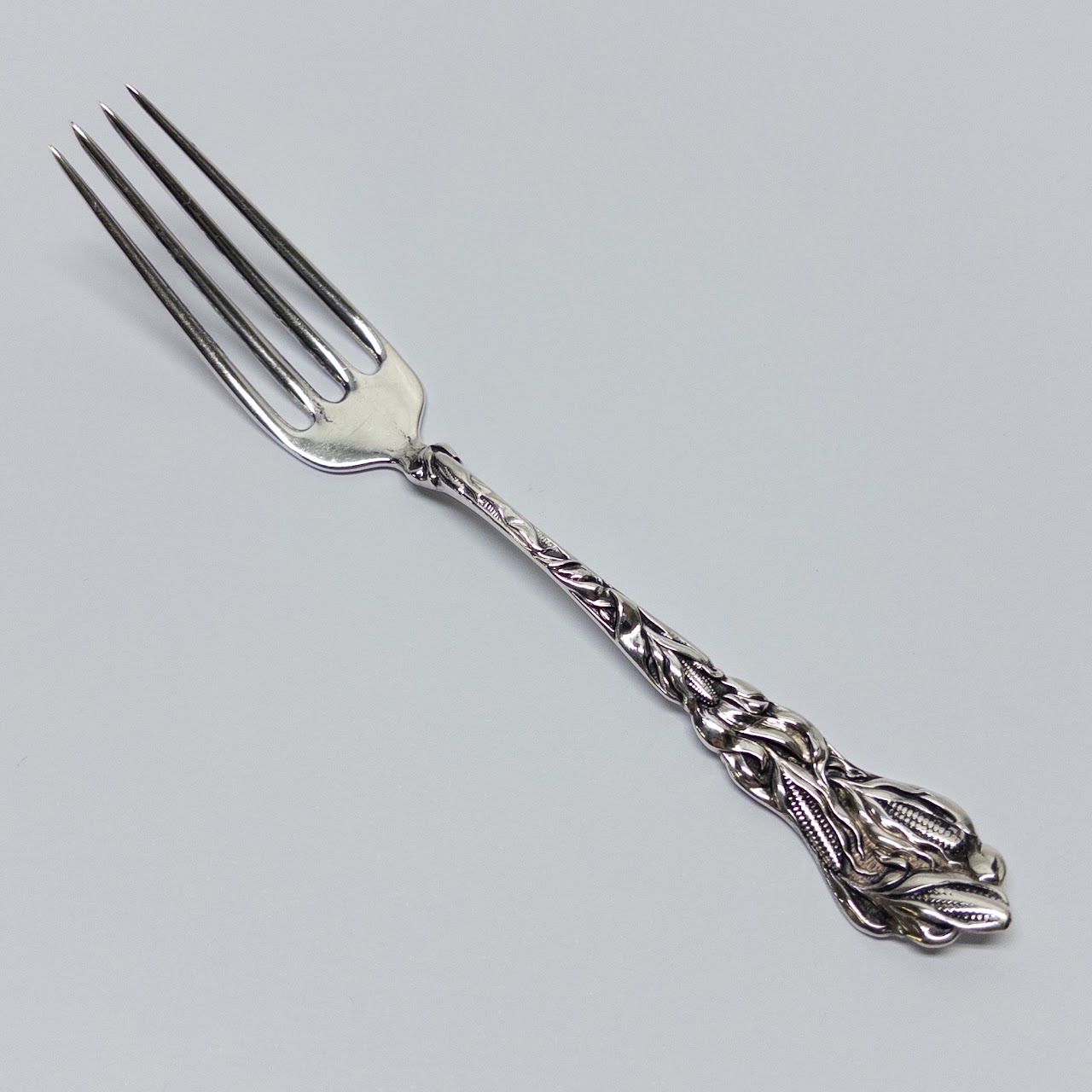 Ten Sterling Silver Paye & Baker Dessert Forks