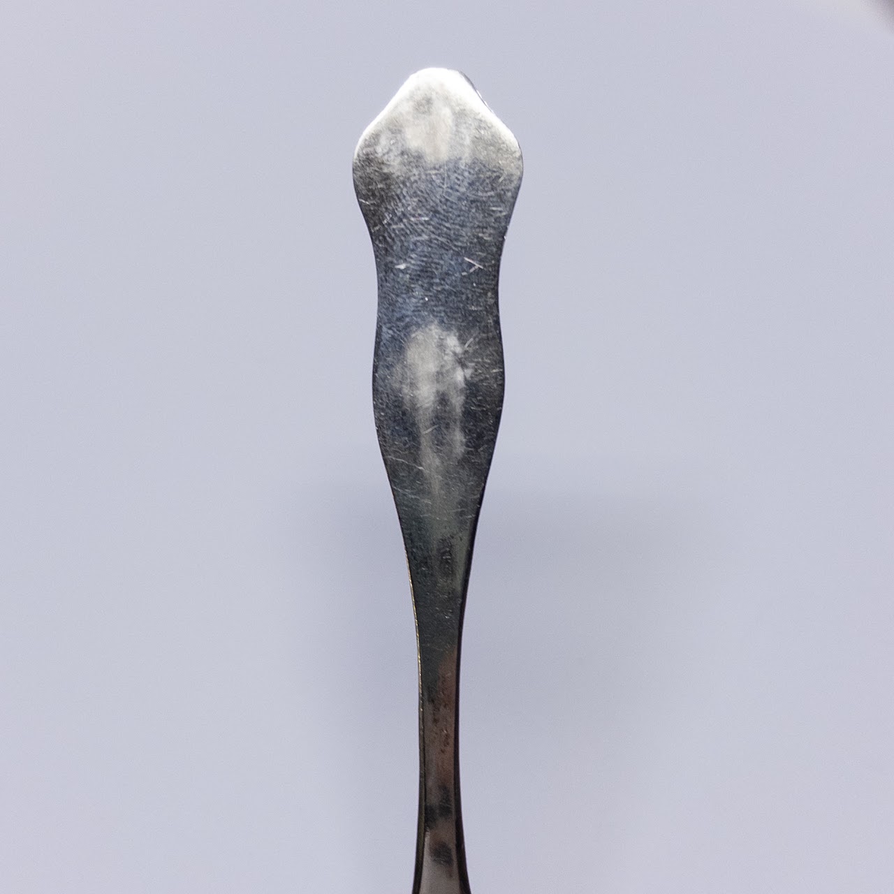 Twelve 800 Silver Pointed Merklein Spoons