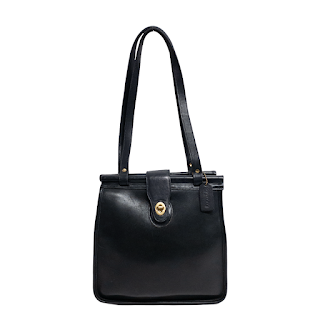 Coach Leather Turnlock Weston Shopper