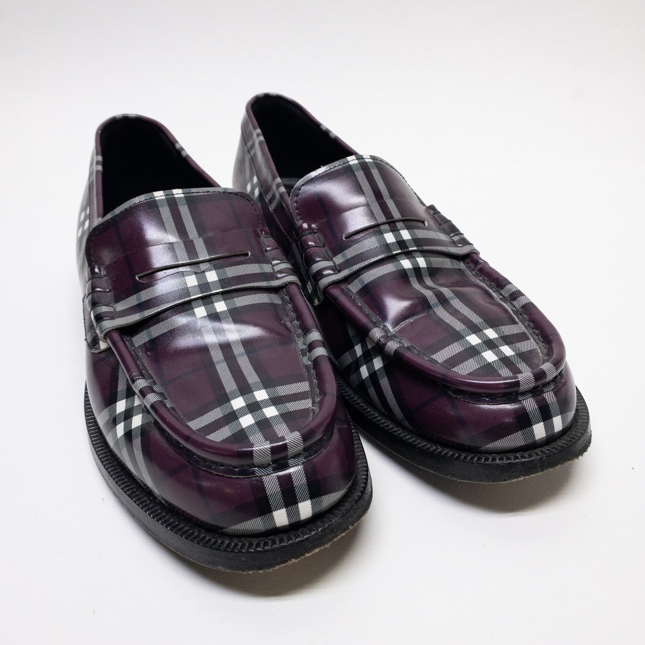 Burberry x Gosha Rubchinskiy Nova Check Coin Loafers