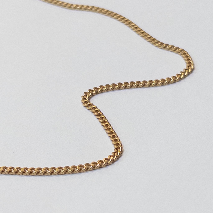 18K Gold Chai Pendant Necklace