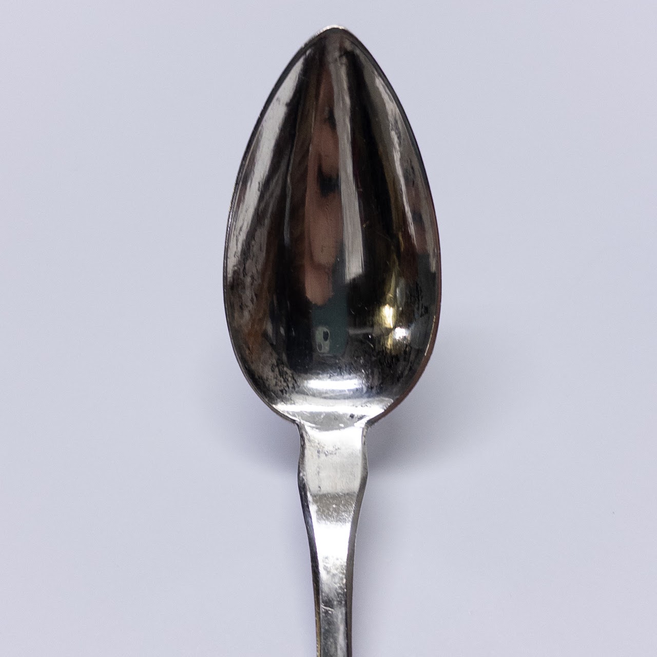 Twelve 800 Silver Pointed Merklein Spoons