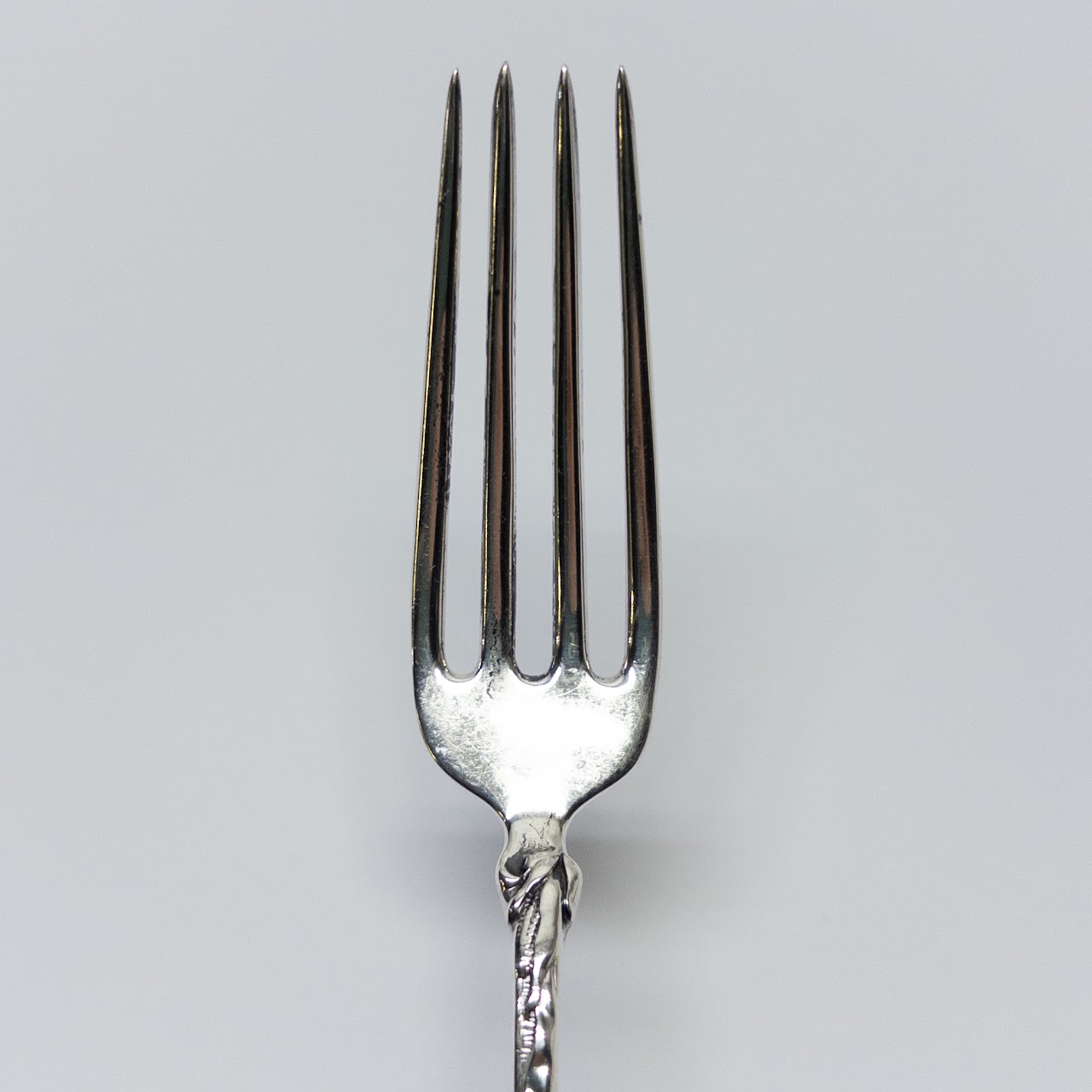 Ten Sterling Silver Paye & Baker Dessert Forks