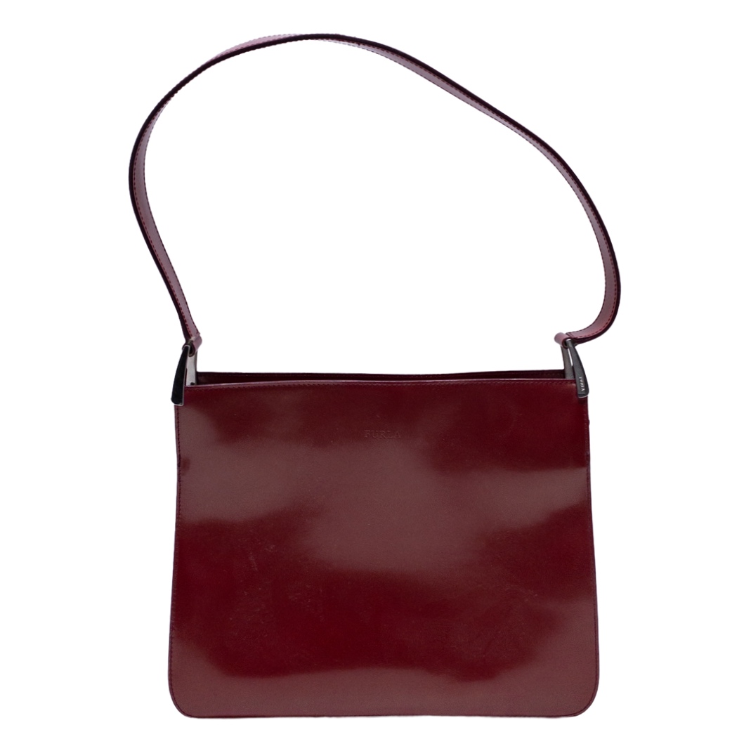 Furla Patent Leather Shoulder Bag