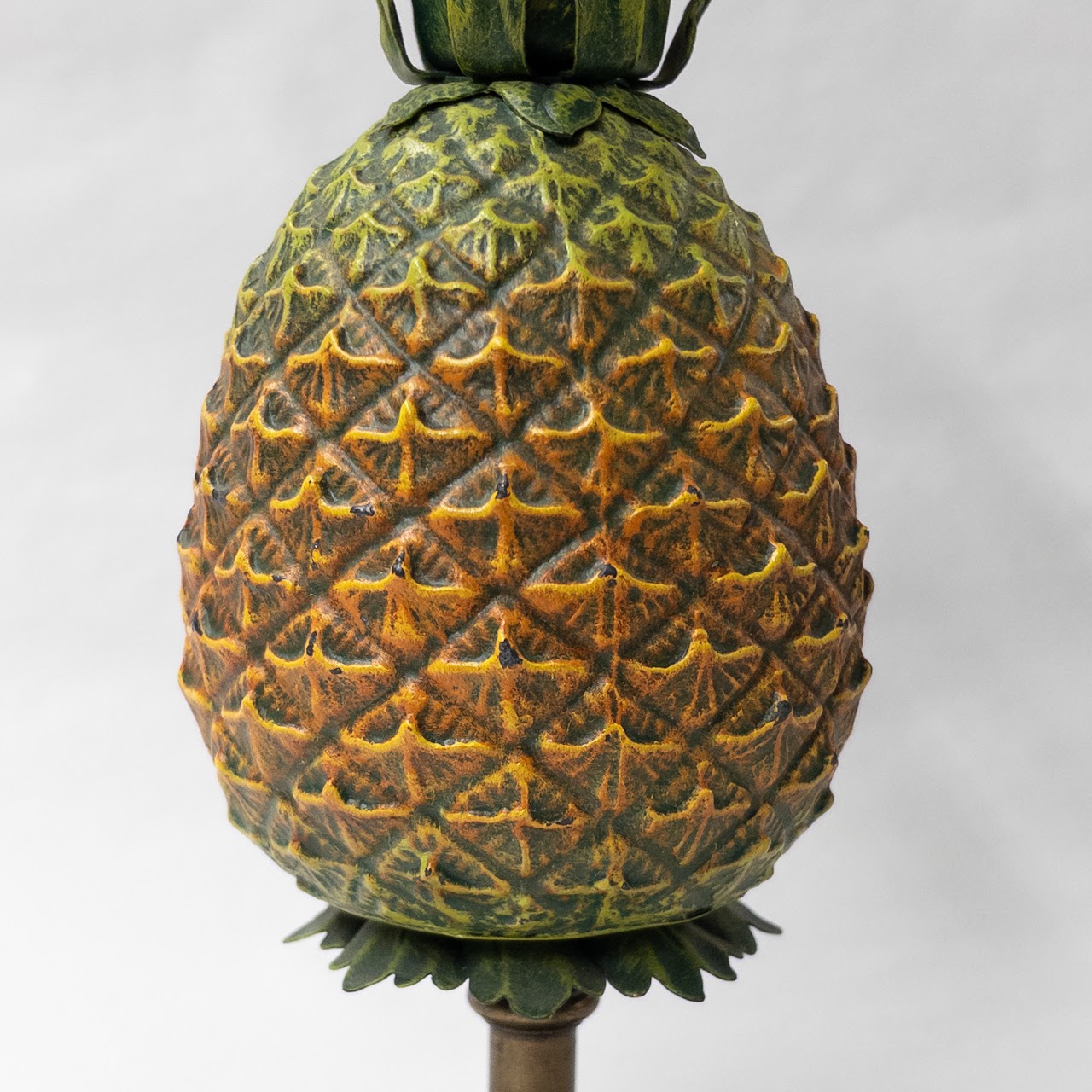 Petite Choses Pineapple Toleware Candlestick