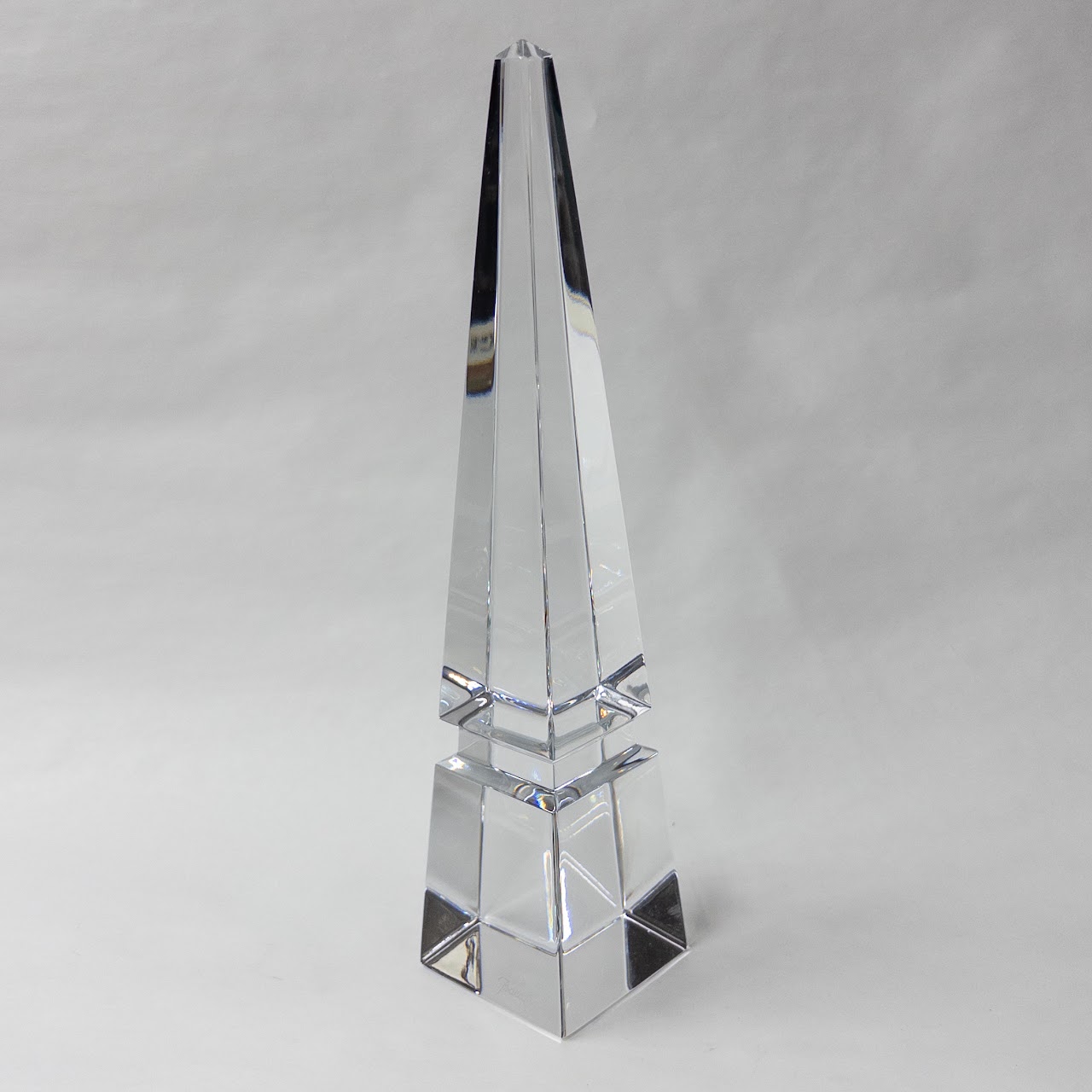 Baccarat Louxor Crystal Obelisk